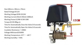 Zavírač ventilů SmartLife VC01W, Wi-Fi IQTVC01W - obr.4
